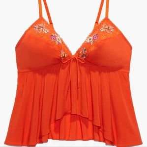 NWOT Savage x Fenty Dolled Up lace cami